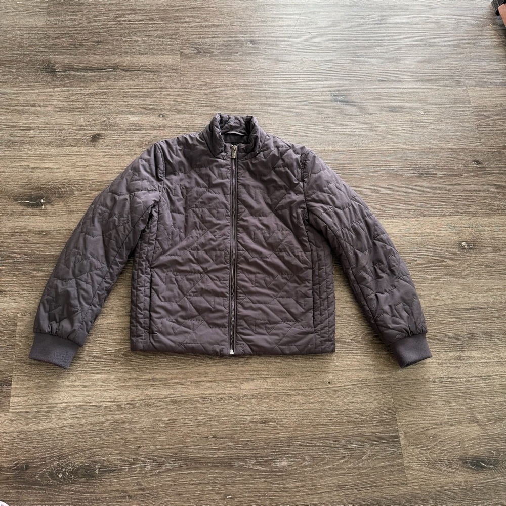 Emporio Armani Quilted Gray Jacket